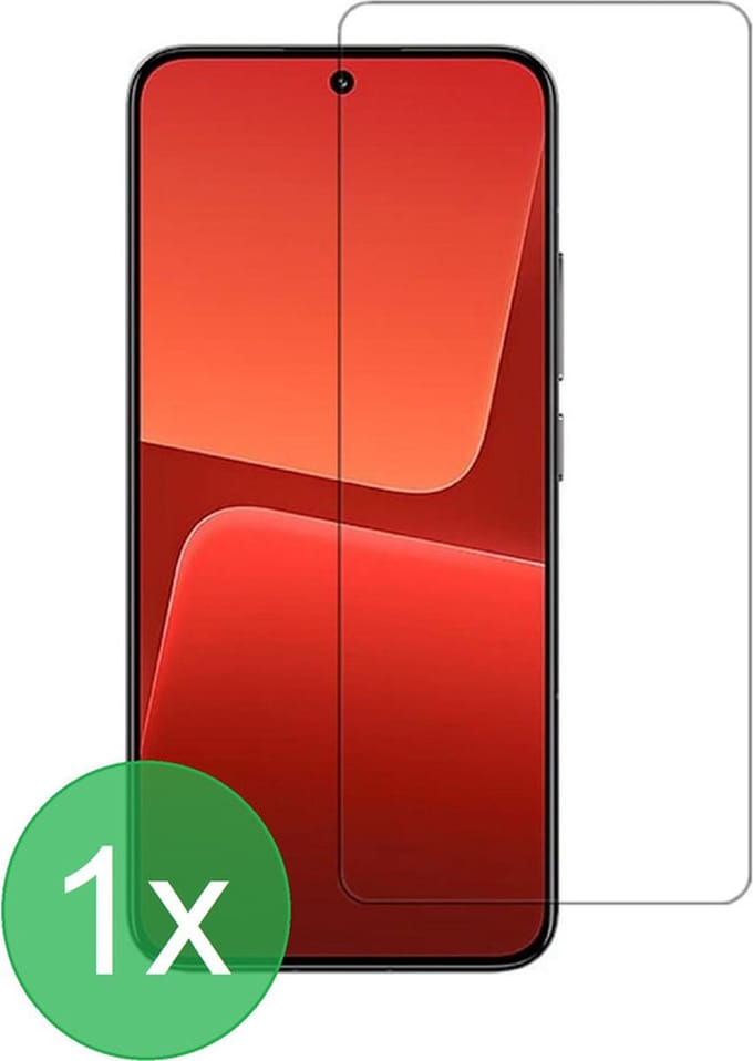 Screenprotector 1x Geschikt voor: Xiaomi 13 - screen protector - glas - bescherm - beschermglas - ZT Accessoires