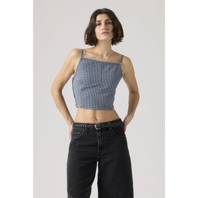 Levi's Square Neck Tank Top Taglia: S | Canottiere Outlet | Donna
