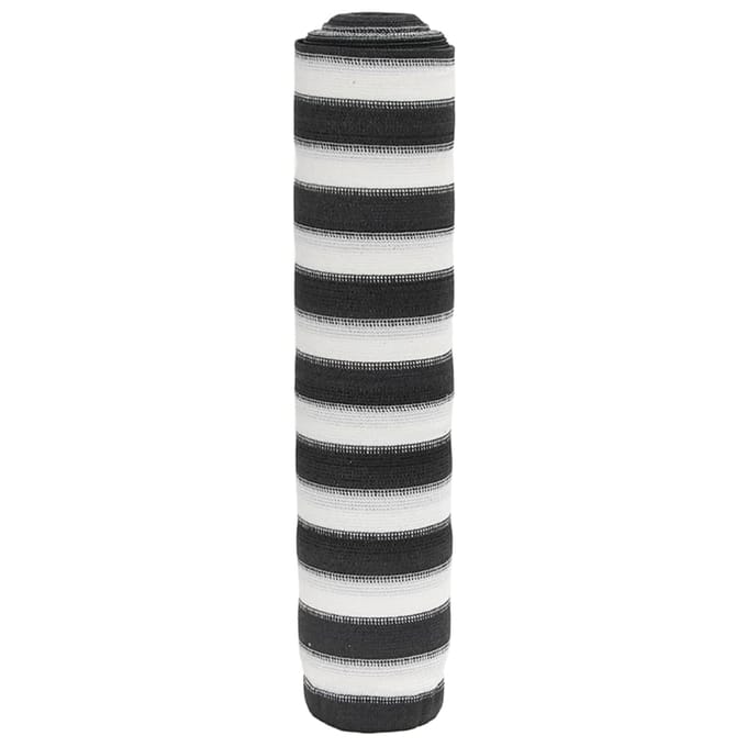 vidaXL Privacynet 195 g/m² 2x50 m HDPE antracietkleurig en wit