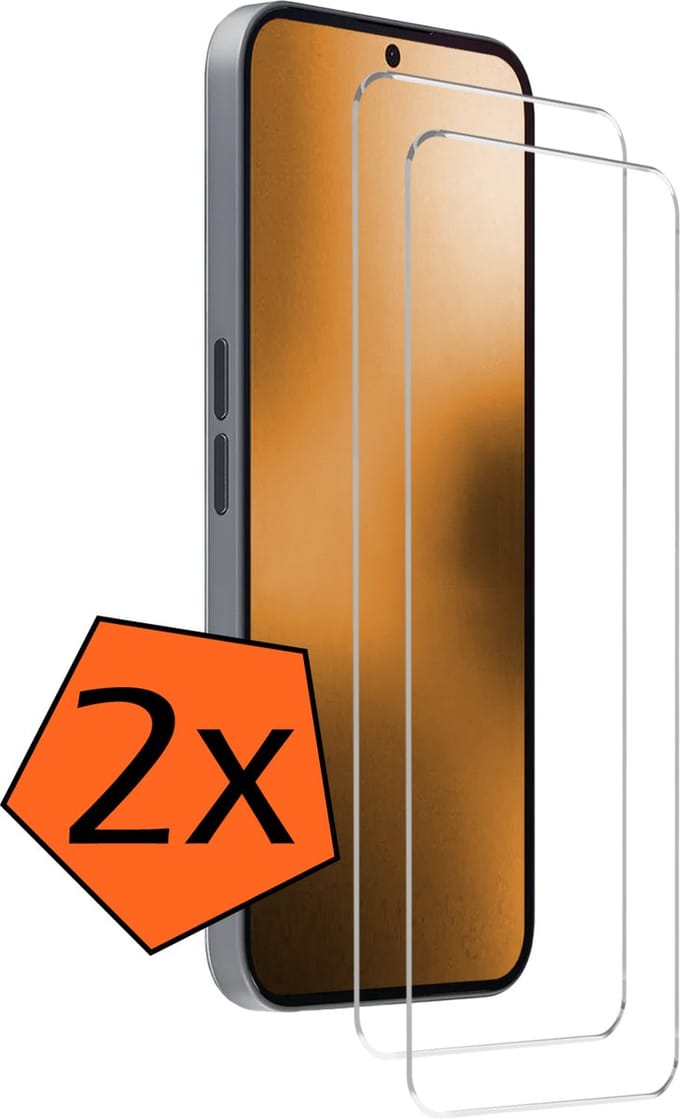 Screenprotector - 2 Stuks - Geschikt voor Nothing Phone (2a) Plus - Extra Sterk - Gehard Glas - Beschermglas - Tempered Glass - Screen Protector