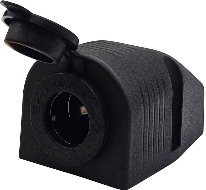ProRide 12V Sigarettenaansteker Stopcontact Opbouw - 12/24V - 10A - Complete set - Stopcontact Auto, Boot en Camper
