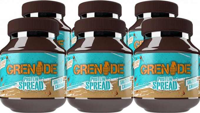 Grenade Protein Spread (6x360g) Salted Caramel - Functionele voeding - Eiwitpasta's