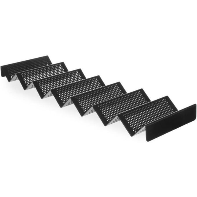 Displaystandaard voor 7 hotdogbroodjes, geperforeerd, Hendi 808269
