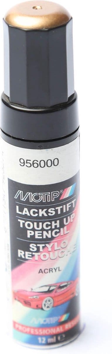 Motip 956000 - Auto lakstift - Zilver Metallic - 12 ml
