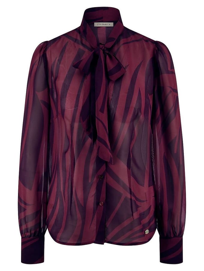 Blouse lange mouwen Van St. Emile rood