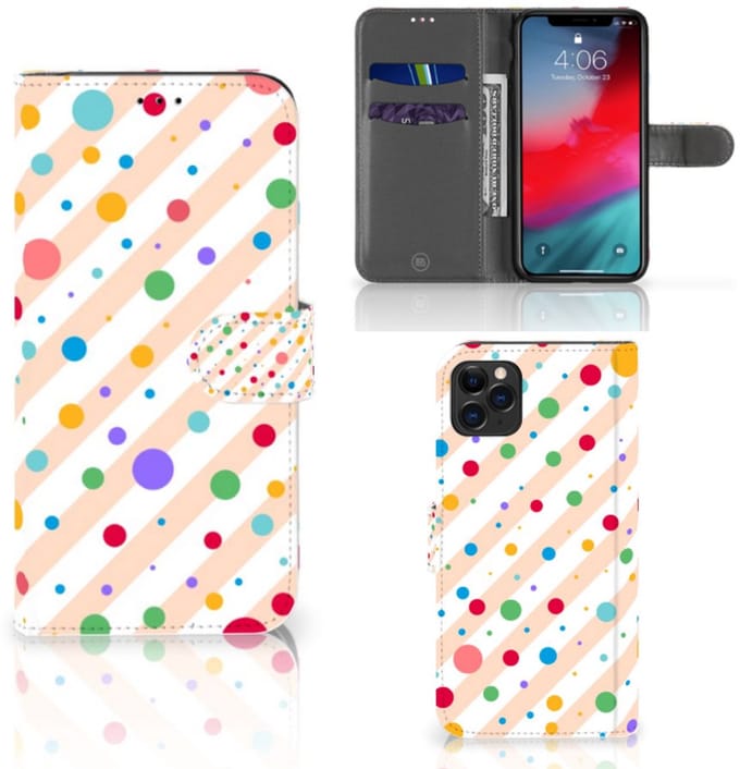 Apple iPhone 11 Pro Max Telefoon Hoesje Dots