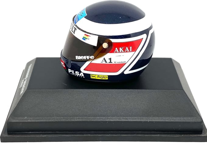 Minichamps - Bieffe Helmet Gerhard Berger 1995 - 1:8