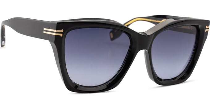 Marc Jacobs zonnebril MJ 1000/s 807 9o zwart donkergrijze gradiënt