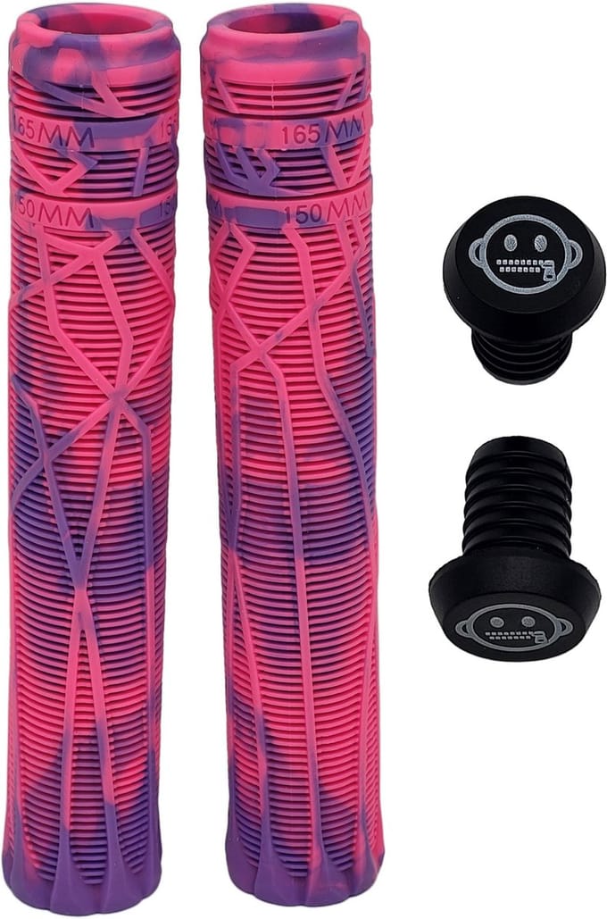 Zipit Almighty Grips 180mm Double Color Stuntstep Handvatten