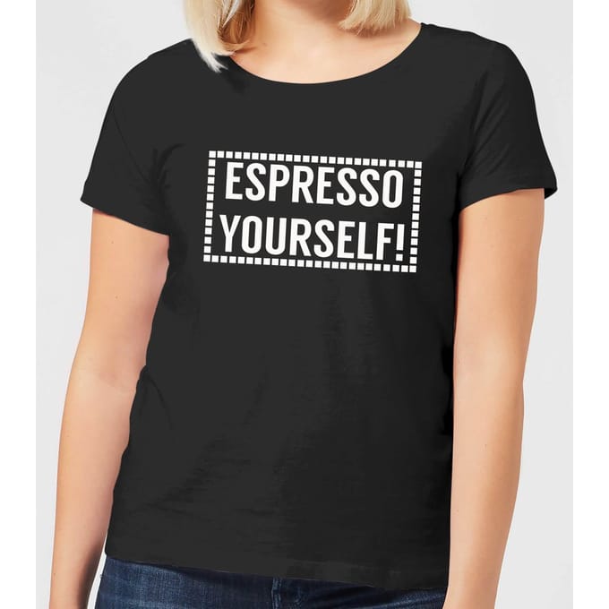 Espresso Yourself Women's T-Shirt - Black - 3XL