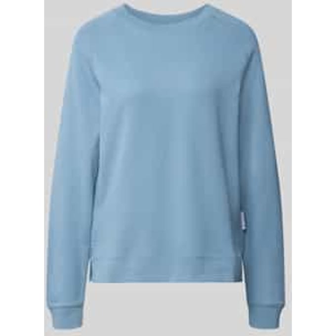 regular fit sweatshirt van puur katoen