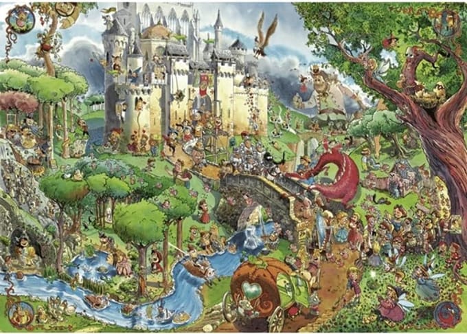 Fairy Tales Puzzle: 1500 Teile