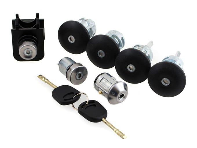Modecar Serie - Slotcassette Set - Ford Transit - 7 Stuks - Zilver