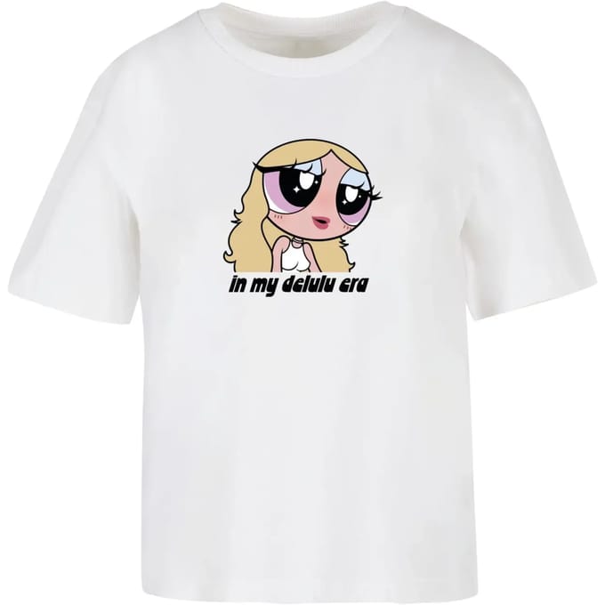 Dames-T-shirt Miss Tee Staying Delulu