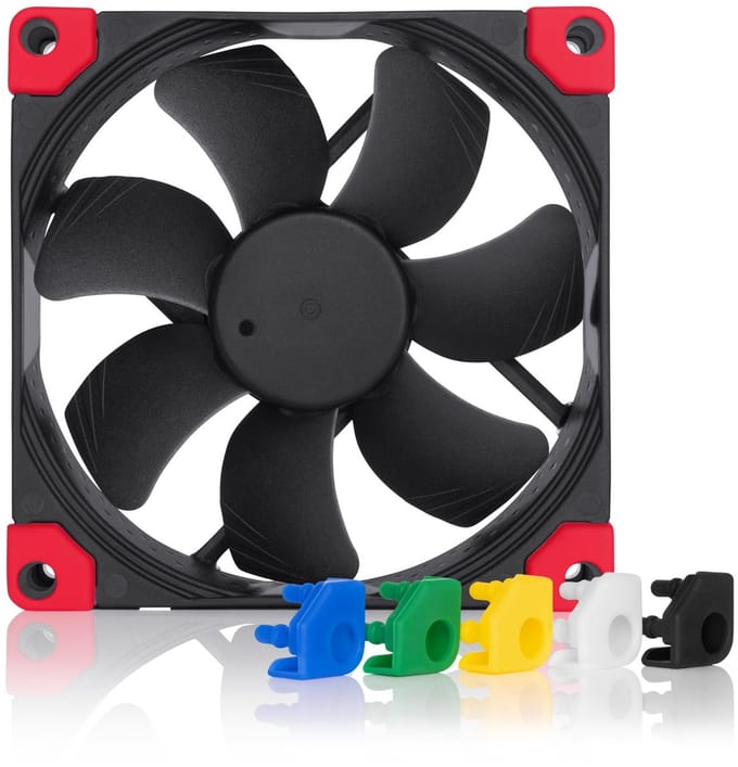 Noctua NF-A9 PWM chromax.black.swap - Case ventilator - 92mm - Black - 23 dBA
