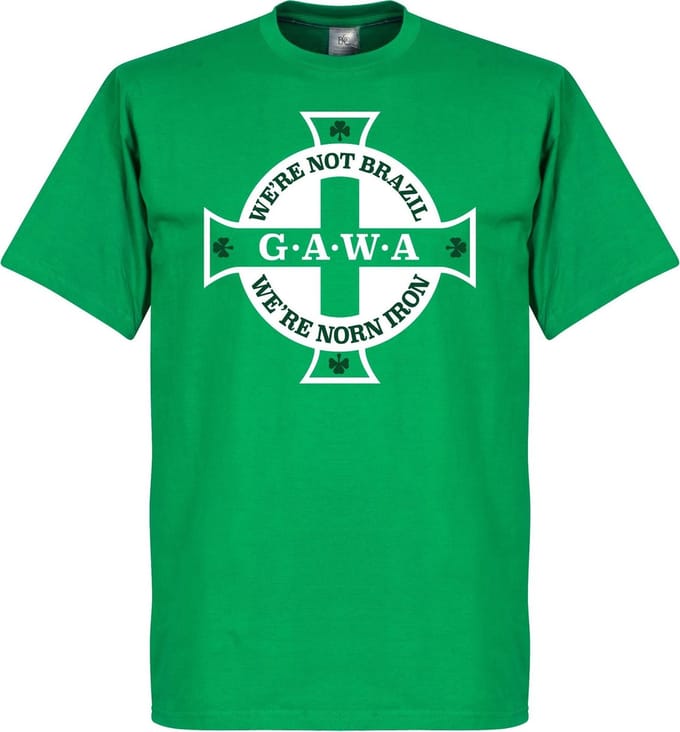 Noord Ierland Iron T-Shirt - S