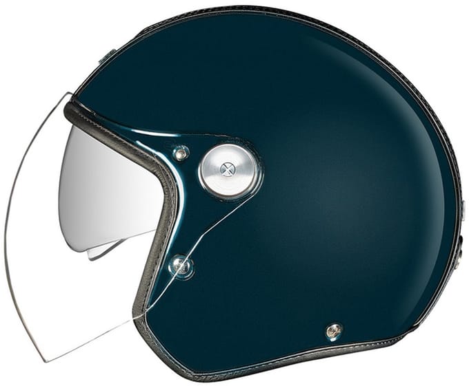 Nexx X.G30 Groovy Blauw Groen Jethelm - Maat M - Helm