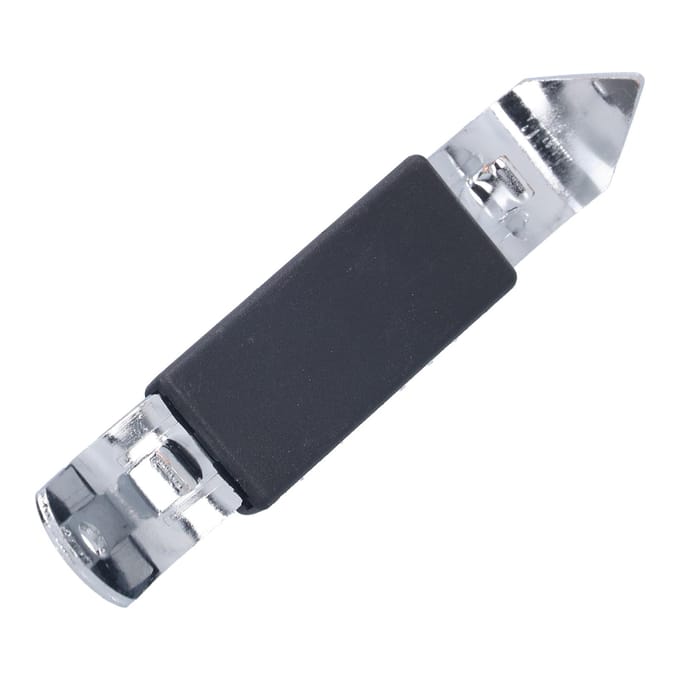 Ouvre-boîte Acier Inoxydable Portable Multifonctionnel Compact Efficace Ouvre-bouteille avec Aimant pour black
