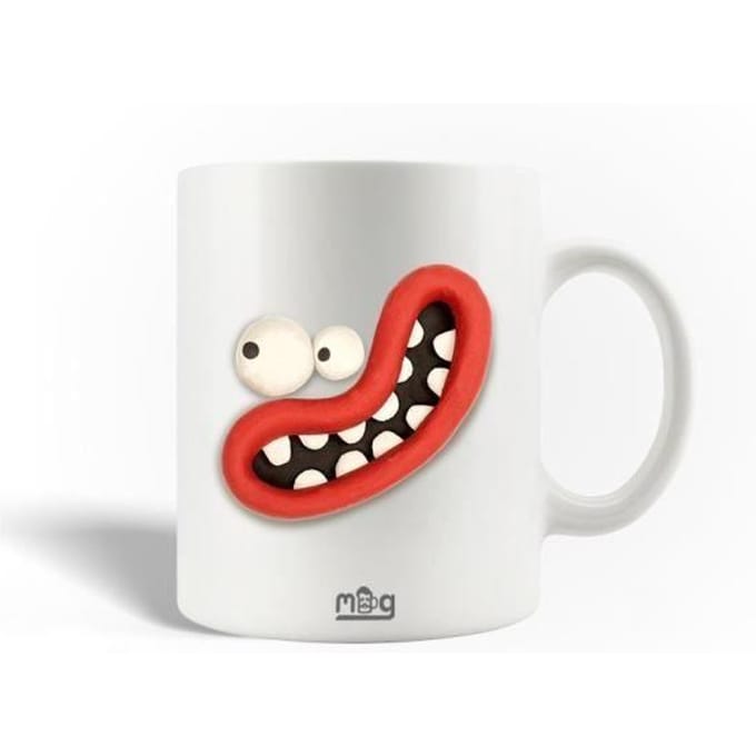 Mug en Céramique - MANIACASE - Wallace et Gromit - 30cl - Compatible lave-vaisselle - Blanc