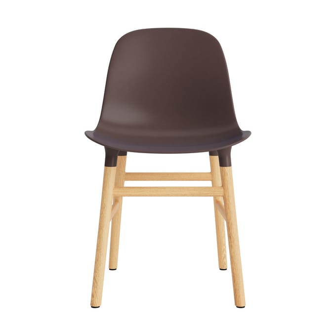 Normann Copenhagen Form stoel met houten frame - NormannCopenhagenFormBrown - eiken