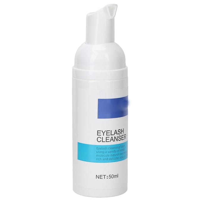 Wimper Extension Reiniger Shampoo Schuim Professioneel Niet Irriterend Ooglid Schuimende Reiniger 50ml white