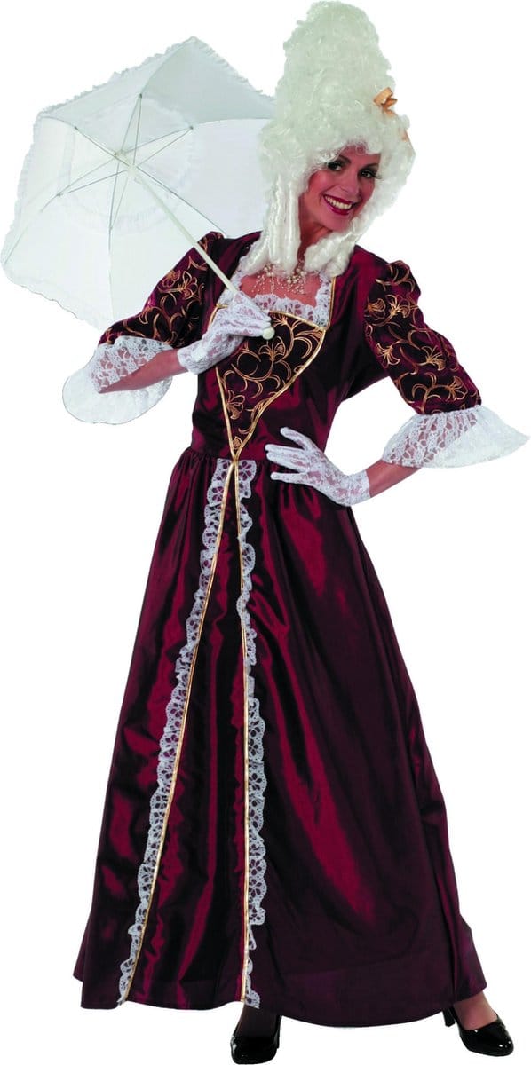 Markiezin taft bordeaux - Maat 40
