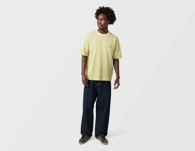 T-shirt met structuurpatroon model 'Nelson'
