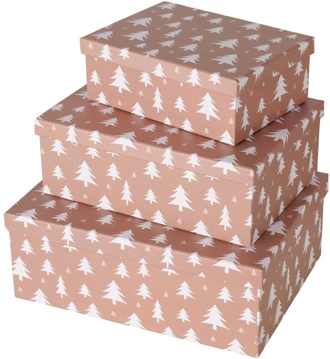 Set van 3 geneste dozen Tillo kerst