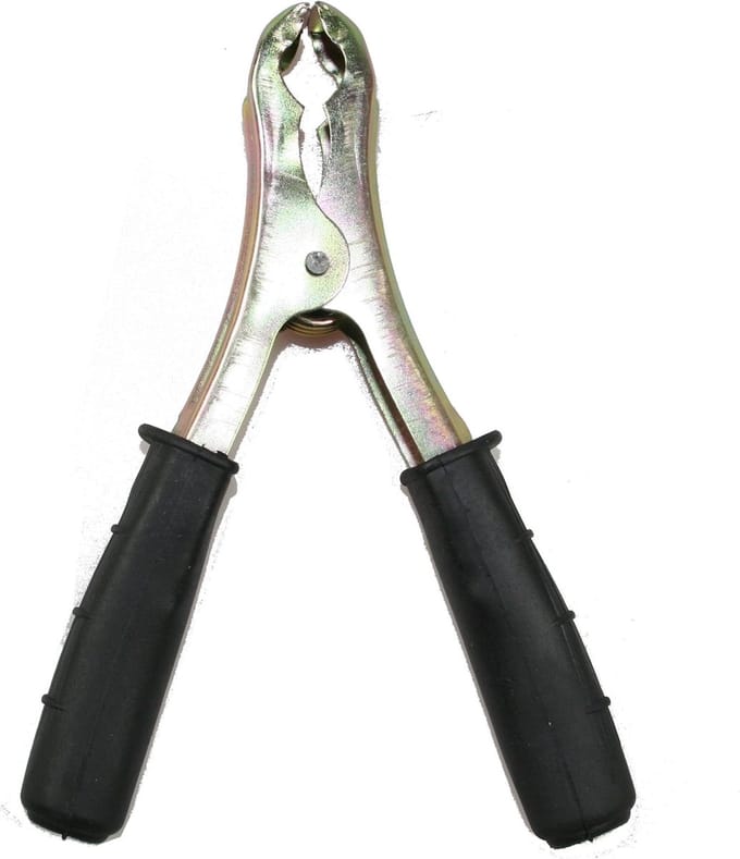 Dragon-Tools Acculaadklem - Krokodilklem - 120 Ampere - Zwart - Duurzaam