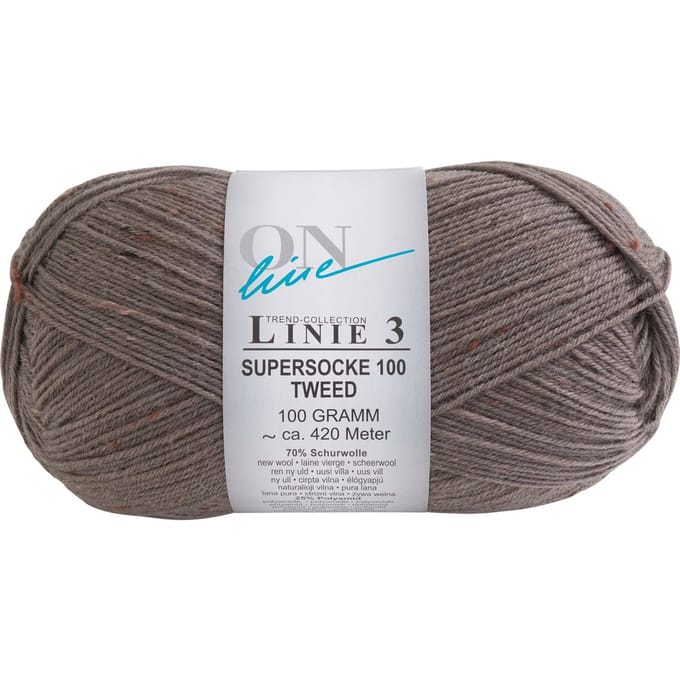 ONline Supersocke Tweed, lijn 3 - Kleur 803