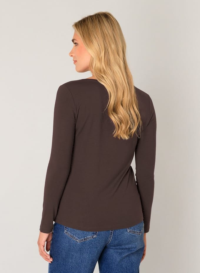 BASE LEVEL Yare Jersey Shirt - Brown - maat 46