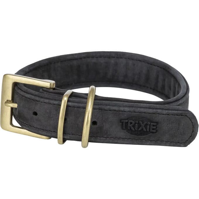 Leren halsband Trixie