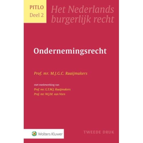 Ondernemingsrecht - Pitlo - M.J.G.C. Raaijmakers