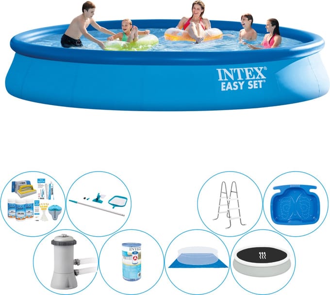 Deluxe Zwembad Deal -  Easy Set Rond 457x84 cm
