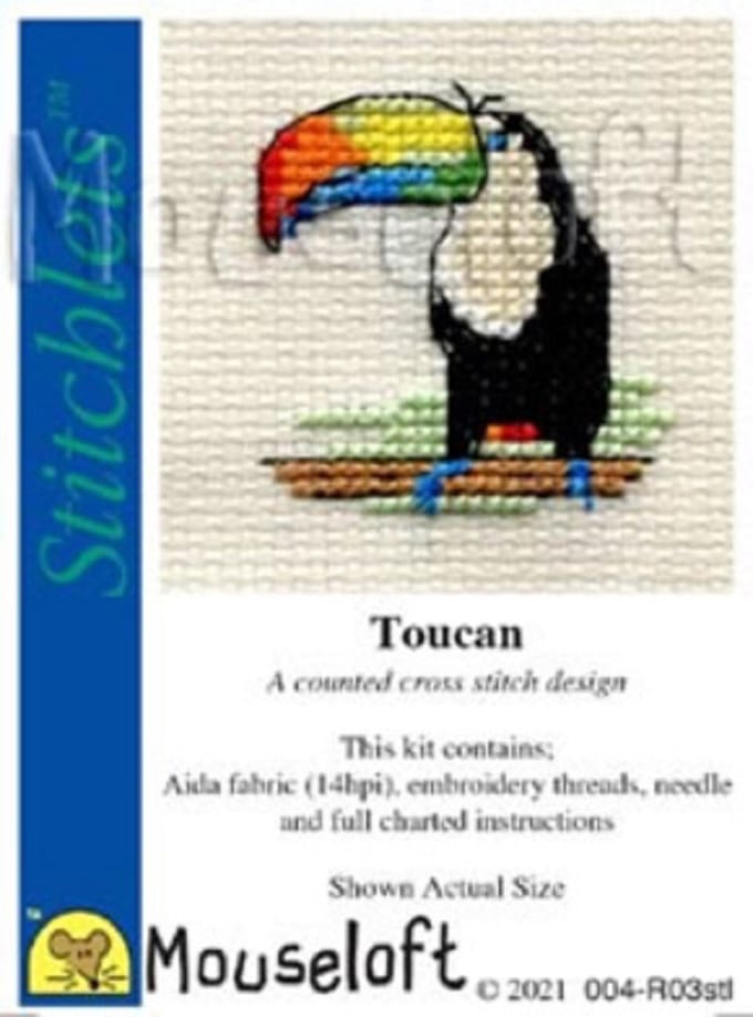 Mini Borduurpakketje - Toucan