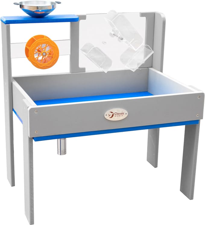 Classic World Edu Watertafel 2-in-1 Experimentele set voor zand en water - UNI