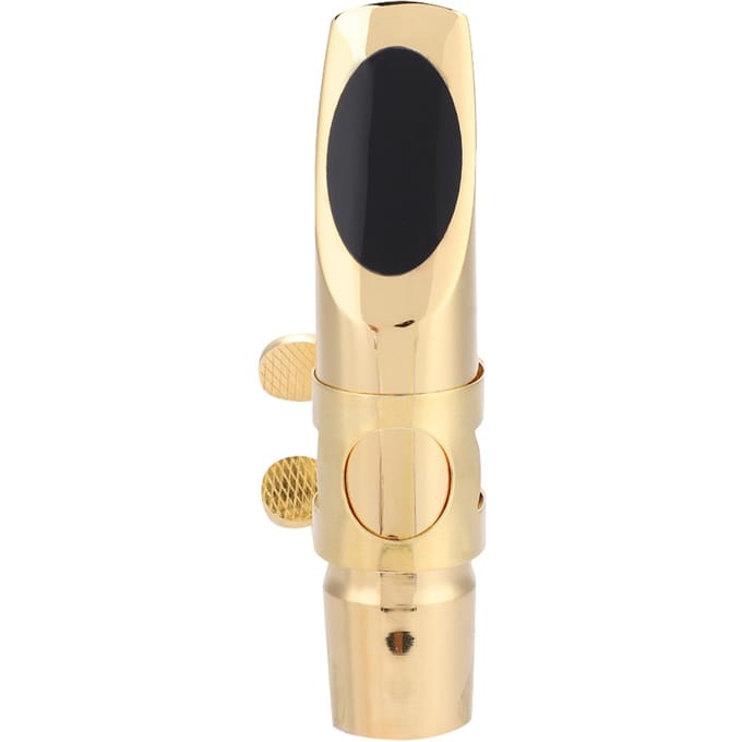 Eb Alt Saxofoon Saxofoon 8C Mondstuk met Dop Kussentjes Muziekinstrument Accessoire black