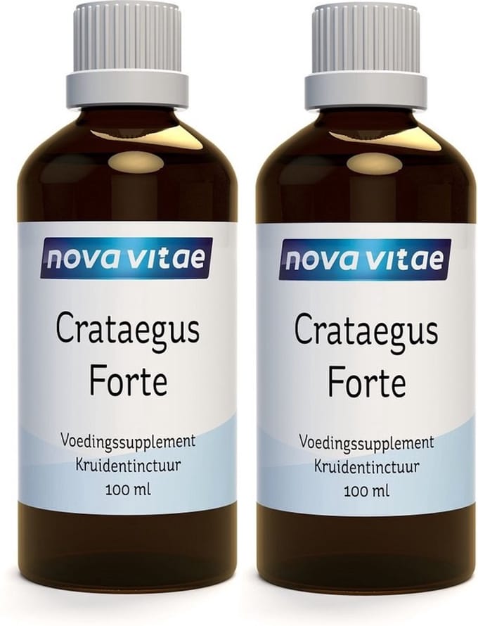 Nova Vitae - Meidoorn - Crataegus -Forte - Tinctuur - 200 ml