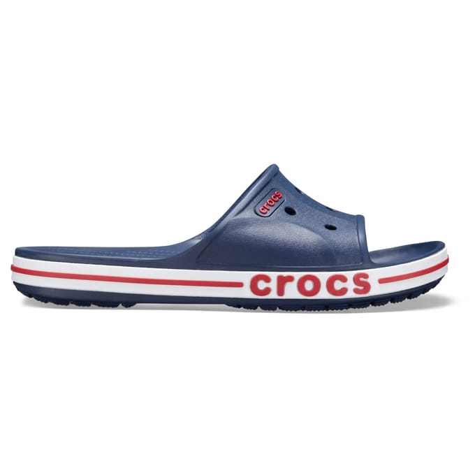 Crocs Bayaband Serie - Dames Slippers - Navy/Peper - Croslite™ - 39-40