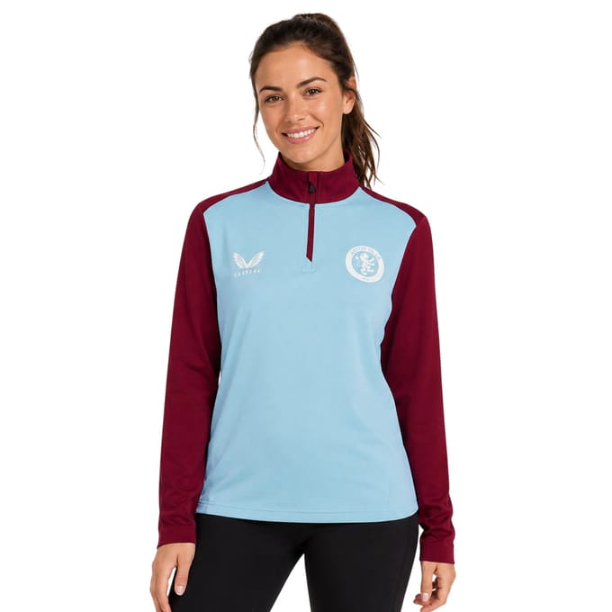 Castore Aston Martin-drilltop voor dames (Licht Blauw)
