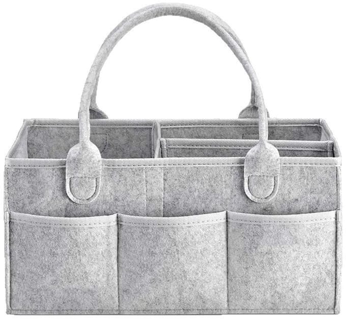 Luiertas - Opbergtas - Outdoor tas - Draagbare luiertas - Lichtgrijs