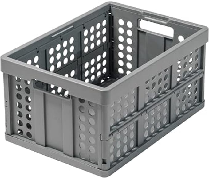 Faltbare Scharnierende Box für Trolley - 46 Liter
