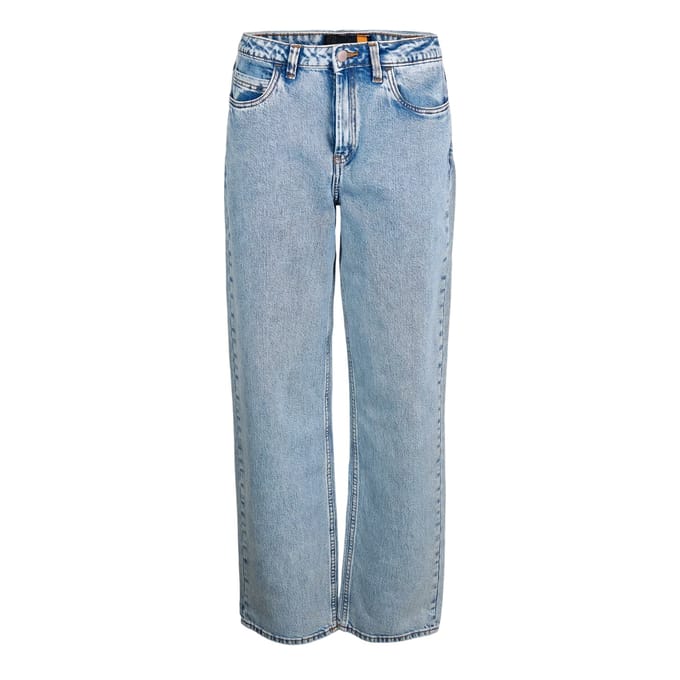 Timberland Damesjeans met middelhoge taille en rechte pijpen (Kust)