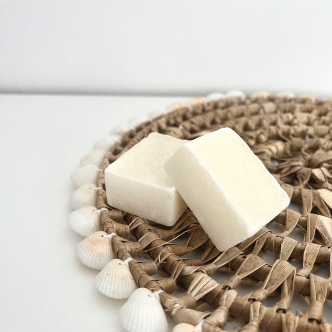 Amberblokje White Musk - Wit - per stuk