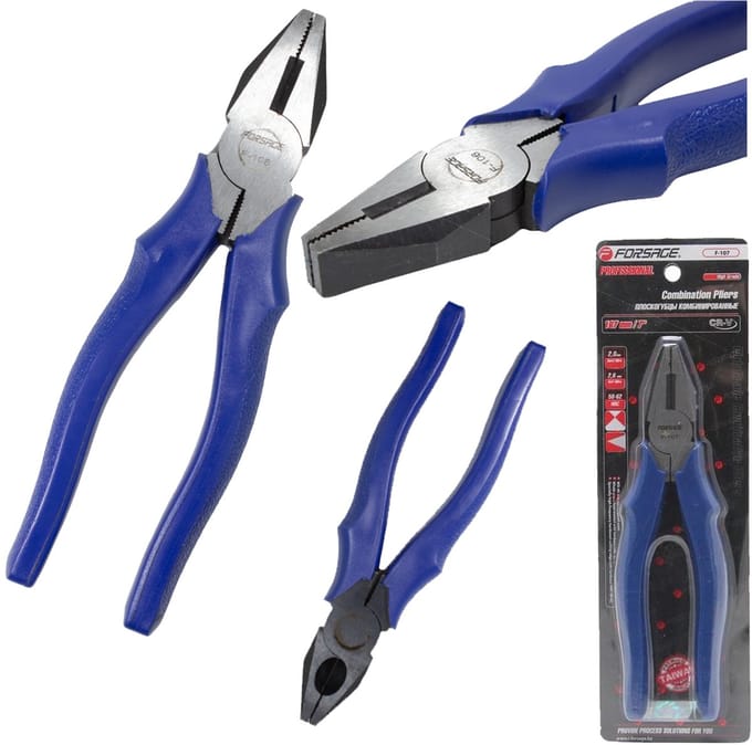 Forsage F-106 - Universele Tang - 150mm - Cr-V Staal - Ergonomische Handgreep