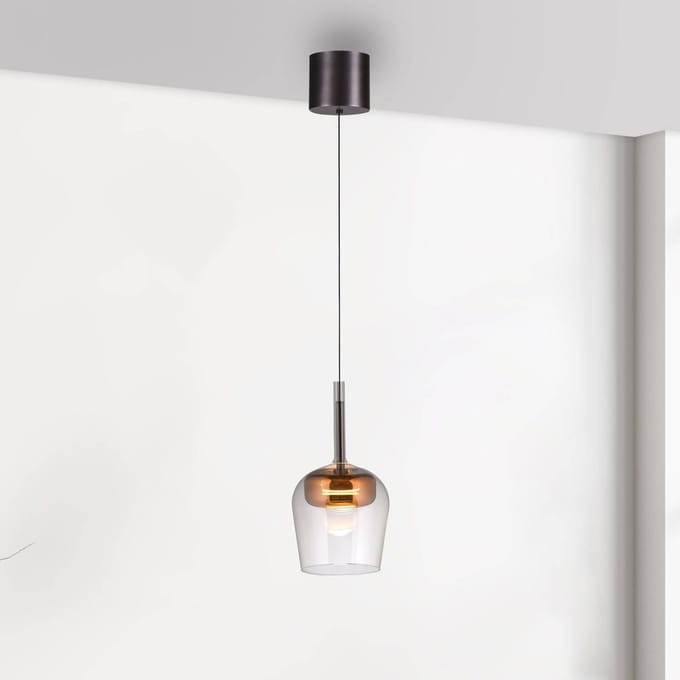 Q-Smart-Home Paul Neuhaus SMART+ hanglamp Q-Kon koperkleurig Ø 21 cm