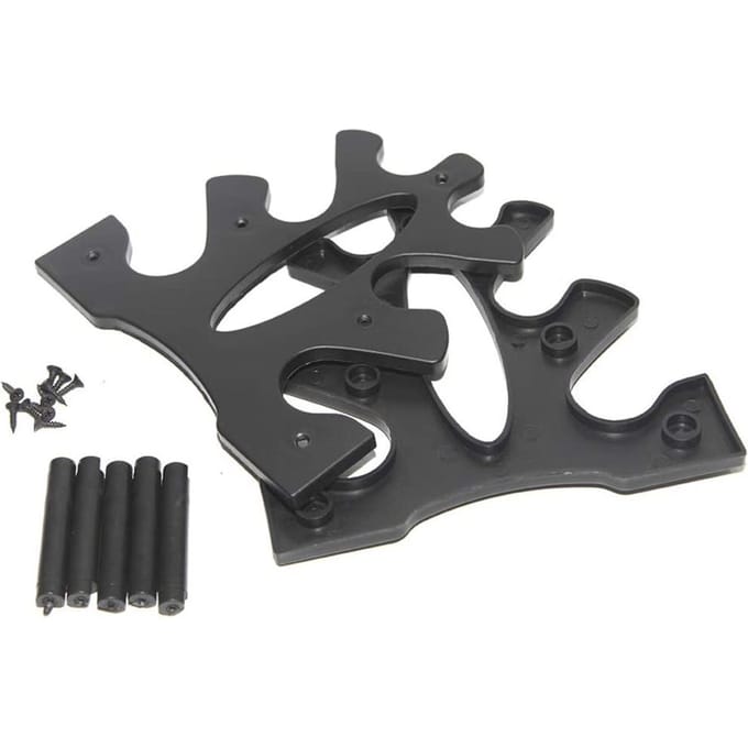 Halterrek 5 Niveaus Eenvoudige Montage PP Kleine Halterhouder Fitnessapparatuur Accessoires