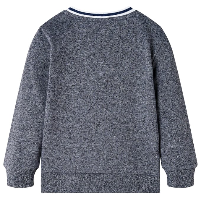 vidaXL - Kindertrui - 128 - gemêleerd - marineblauw