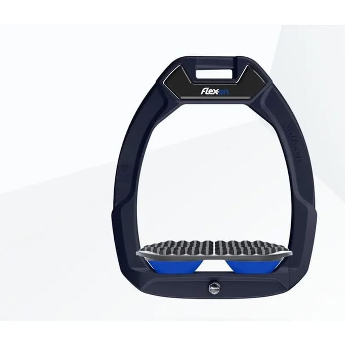 Veiligheidsbeugels voor endurance paardrijden Bruin/Grijs/Blauw Flex-On Safe-On