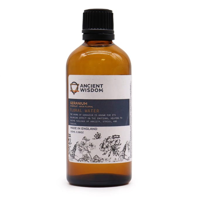 Geranium Hydrolaat – 100ml – Natuurlijk Bloemwater – Milde Geurverzorging